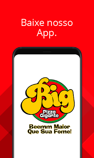 Android application Big Pizza Gigante screenshort