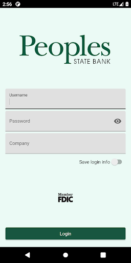 Android application Bank Peoples Business Deposit screenshort