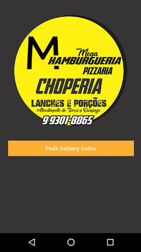 Mega Hamburgueria e Pizzaria Screen 2
