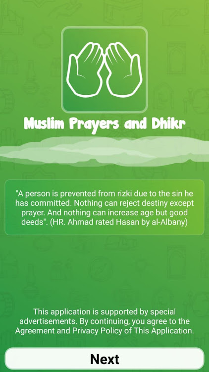 Muslim Prayers and Dhikr - Muslim Prayers and Dhikr v2.0 - (Android)