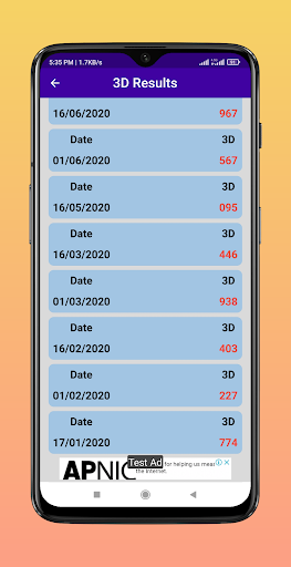 2D/3D Myanmar Screen 2