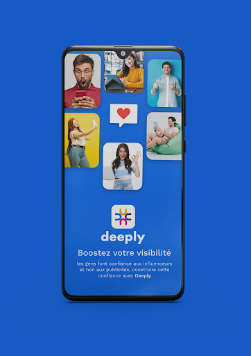 Android application Deeply screenshort