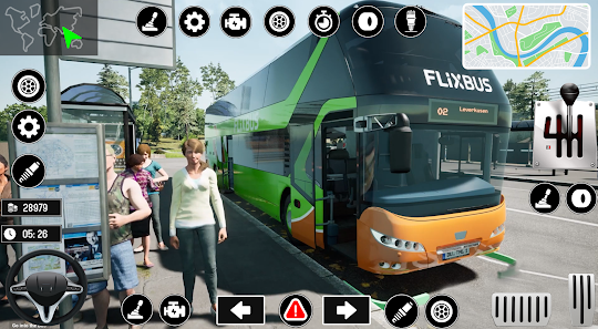 长途客车模拟器：巴士游戏