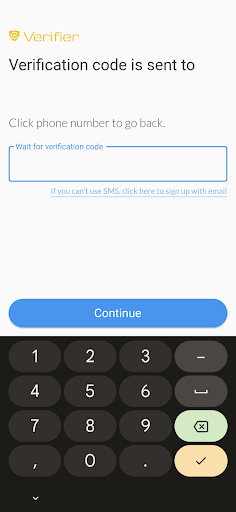 CHeKT Verifier Screen 2