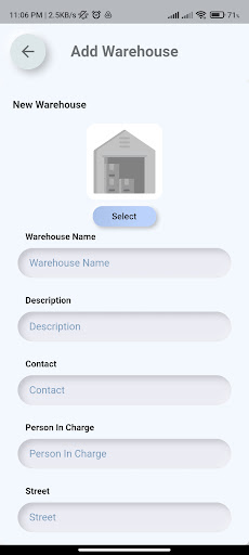 Tritosys Warehouse Screen 2