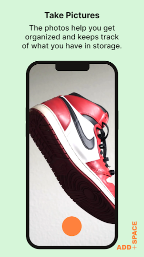 Android application ADD + SPACE screenshort