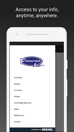 Android application Frontier Ag Inc screenshort