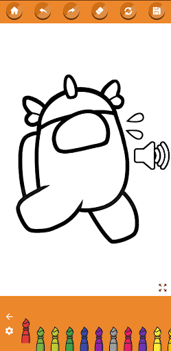 Coloring Among Us 2021