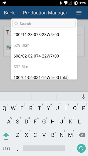 Android application Prodman Truck screenshort