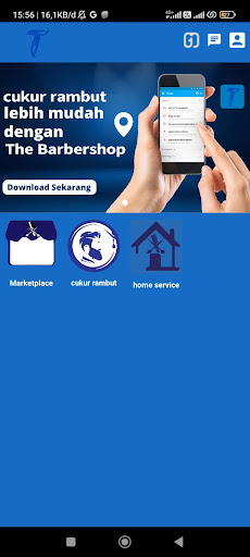 Android application the barbershop screenshort
