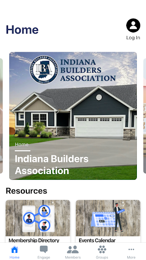 Android application Indiana Builders Assoc. screenshort