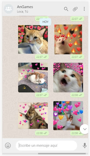 Android application UwU Stickers Animados uwu screenshort