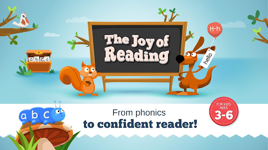 Captura de Pantalla 17 Joy of Reading - learn to read android