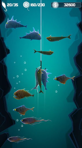 Android application Monster Fish : Go Fishing screenshort