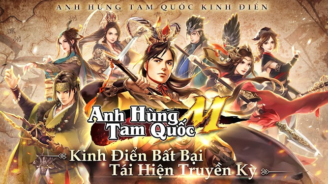 #1. Anh Hùng Tam Quốc (Android) By: ES GAME JOINT STOCK COMPANY
