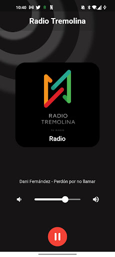 Android application Radio Tremolina screenshort