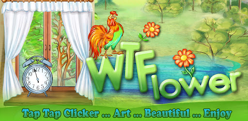 Android application WTFlower. Tap tap screenshort