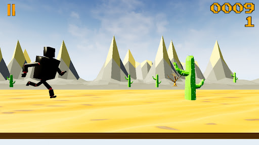Android application Desert Runner screenshort