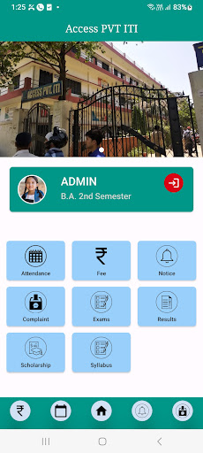 Android application Access PVT ITI screenshort