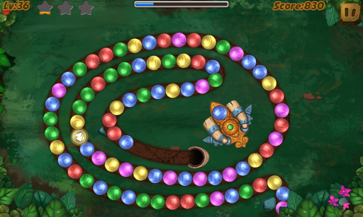 Jungle Marble Shooter Screen 3
