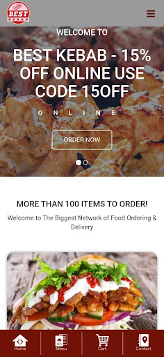 Android application BestKebab screenshort