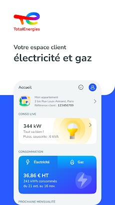 TotalEnergies Electricité&Gazのおすすめ画像1