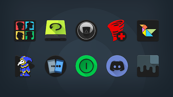 Supreme Icon Pack Captura de pantalla