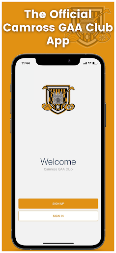 Android application Camross GAA screenshort