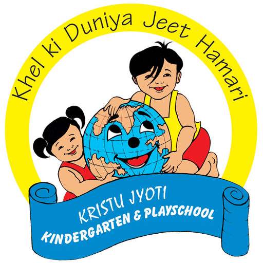 KRISTU JYOTI KINDER GARTEN AND logo