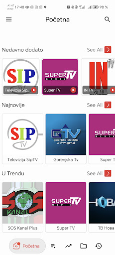 TV Kanali Uživo | Online TV Screen 2