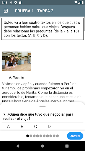 DELE B2 Spanish Screen 3