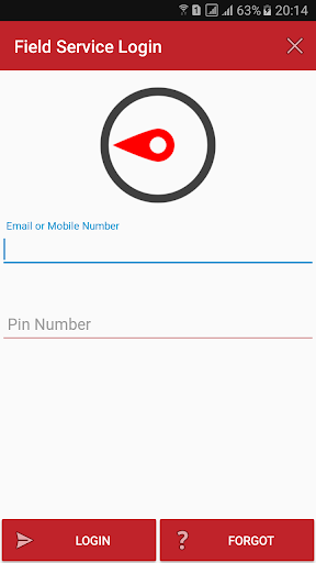 Android application Field Service Manager screenshort