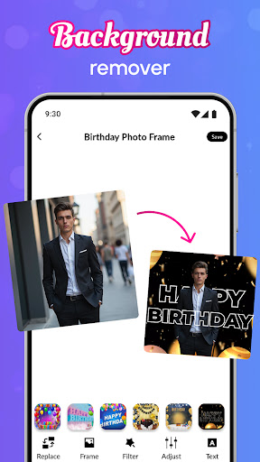 Happy Birthday Photo Frame screenshot 6
