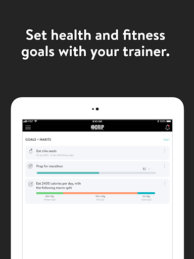 Screenshot of Drip Athletic Club