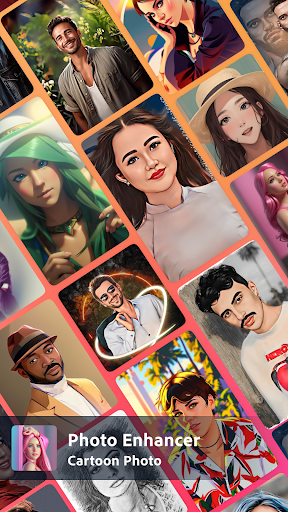 Android application Photo Enhancer: Cartoon Photo screenshort