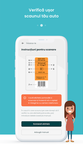 Child Car Safety App Screen 3