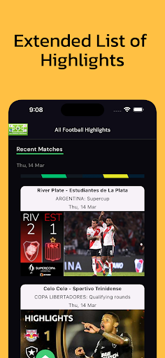 All Football Highlights Screen 2