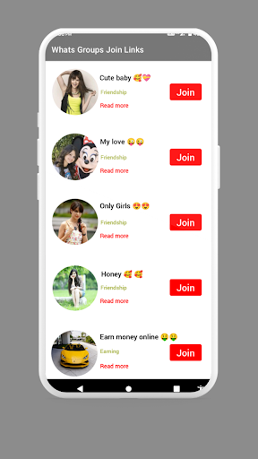 Whats Group Link Join Groups Screenshot 3 - AppWisp.com
