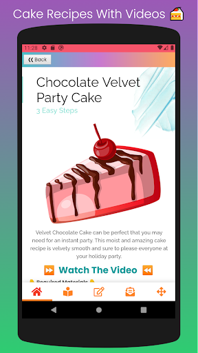 Cake Recipes With Videos Screen 3