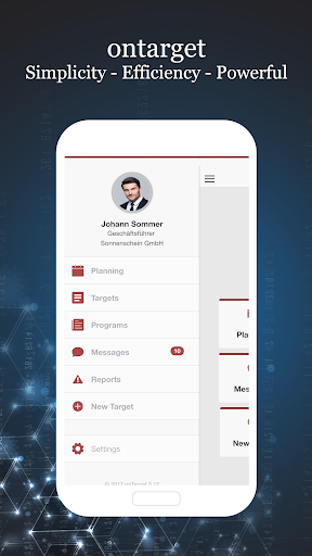 onTarget.management Screenshot