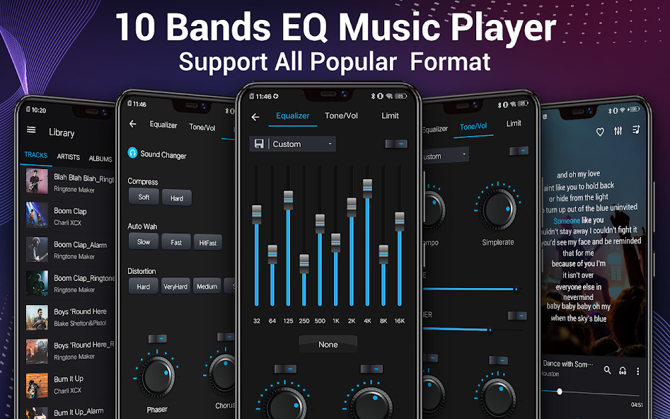 Music Player - Audio Player & 10 Bands Equalizer