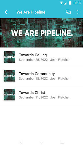 The Pipeline Church Screen 3