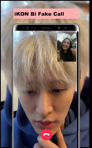 iKON Bi Fake Call Screen 3