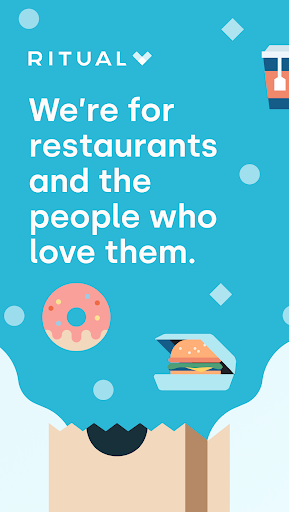 Android application Ritual - Order Local Takeout screenshort