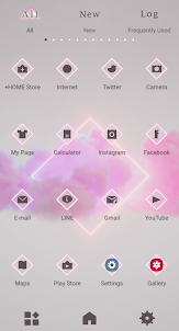 Vibrant Clouds Theme +HOME