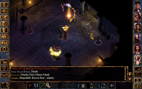 Captura de tela da edição aprimorada de Baldur's Gate
