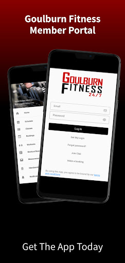 Android application Goulburn Fitness screenshort