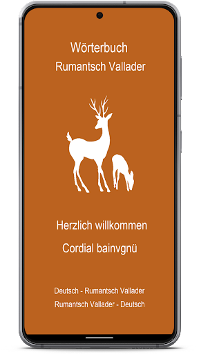 Android application Wörterbuch Rumantsch Vallader screenshort