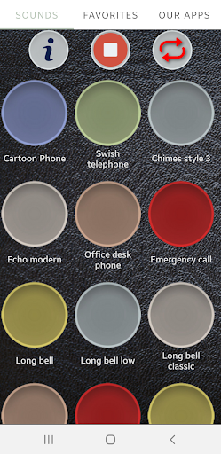 Android application Telephone Ringtones screenshort