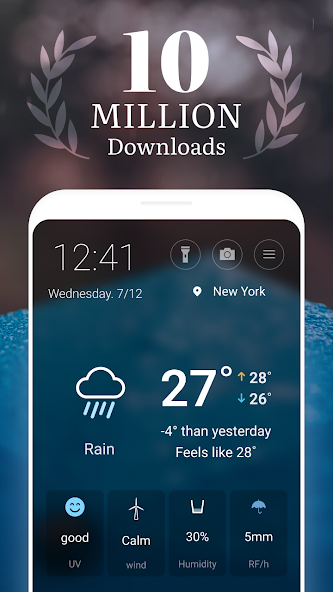 Weather Screen-Forecast, Radar 5.0.4 APK + Mod (Unlocked / Premium) for Android